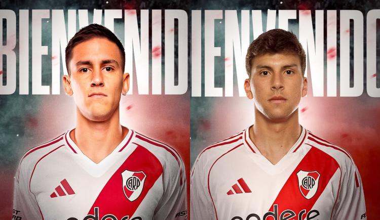 Imagen de Y va el tercero: River no para y anunció nuevos refuerzos