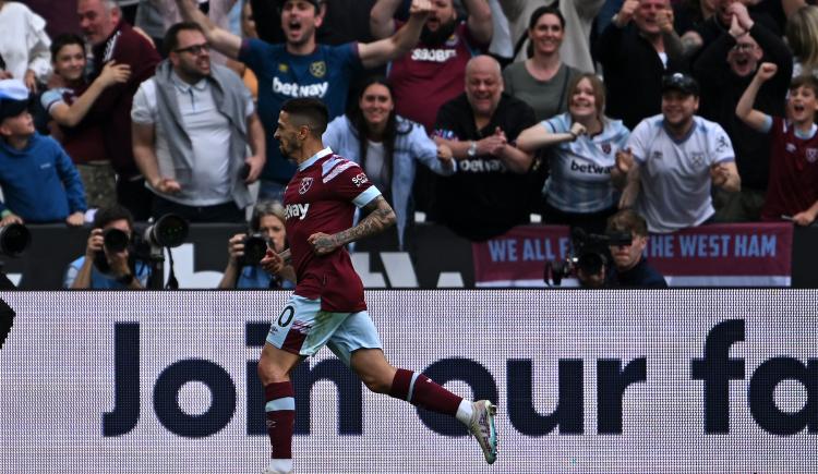 Imagen de Manu Lanzini y un gol con olor a despedida