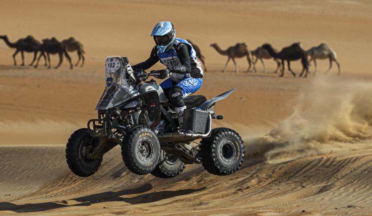 Imagen de DAKAR: MANUEL ANDÚJAR GANA LA SEGUNDA ETAPA EN QUADS