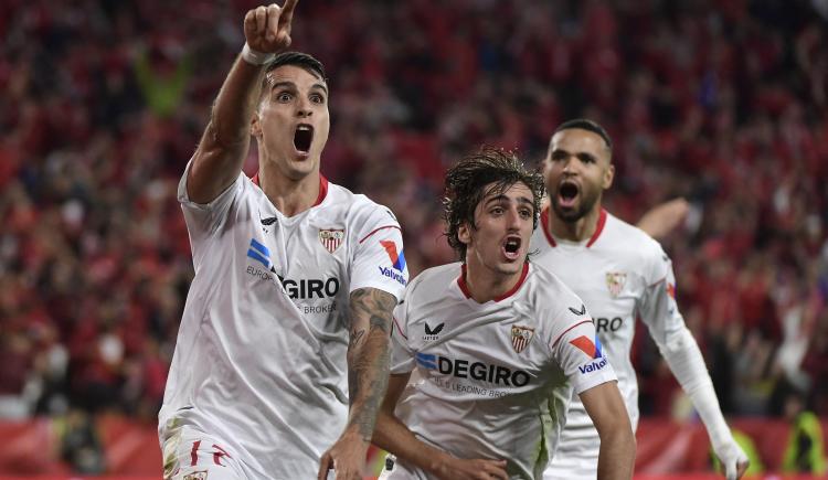 Imagen de Erik Lamela anotó en la goleada de Sevilla