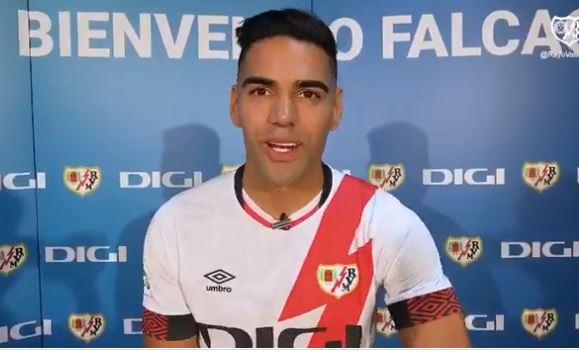 Imagen de FALCAO FUE PRESENTADO EN RAYO VALLECANO