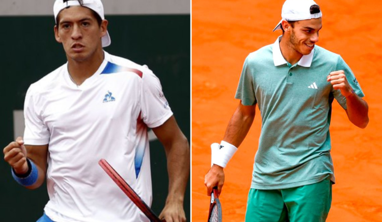 Imagen de Seba Báez y Fran Cerúndolo arrancaron con el pie derecho en Roland Garros