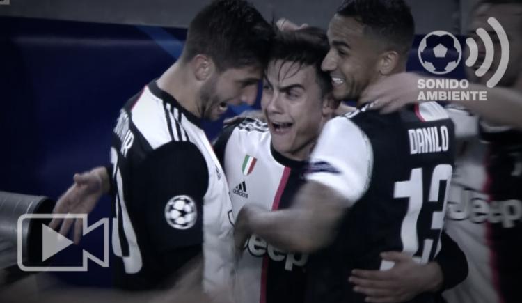 Imagen de El gol increíble de tiro libre de Dybala en la Champions