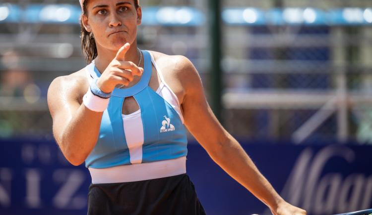 Imagen de Lourdes Carlé es finalista del Argentina Open