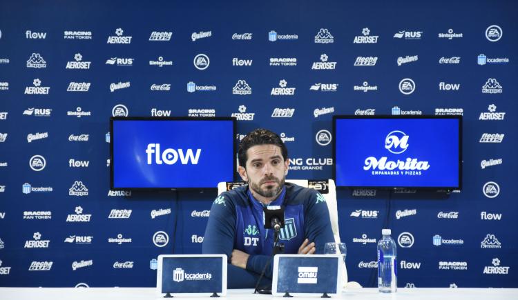 Imagen de Fernando Gago: "Mañana definiré el arquero para el clásico con Boca"