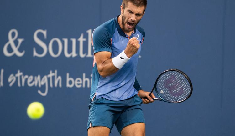 Imagen de Borna Coric se consagró en el torneo de Cincinnati