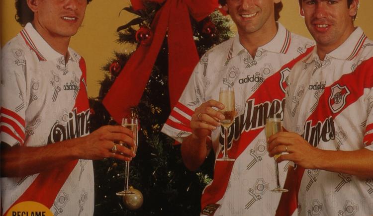 Imagen de 24 de Diciembre de 1996, brindis en River, esperanza en Boca