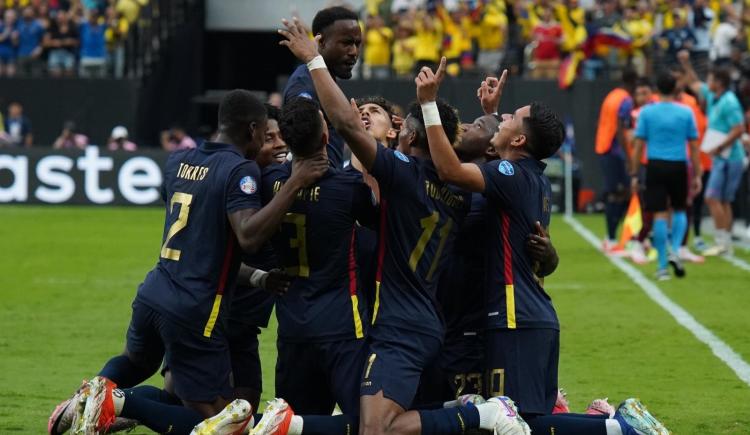 Imagen de Ecuador le ganó a Jamaica y podría ser el rival de Argentina en cuartos