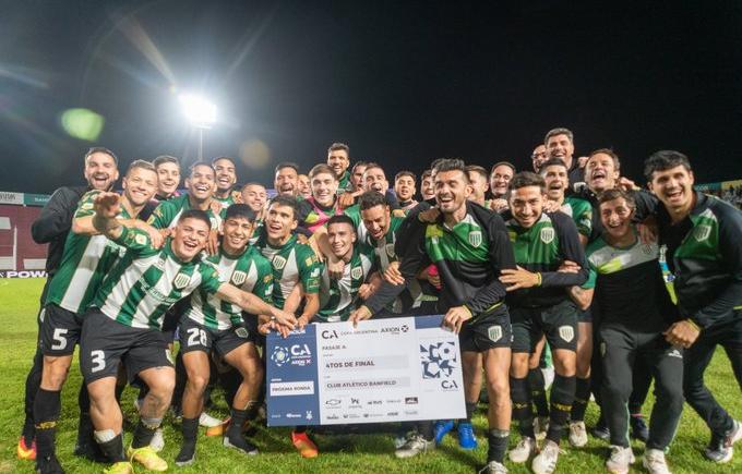 Imagen de Banfield alcanzó los cuartos de final de la Copa Argentina por primera vez