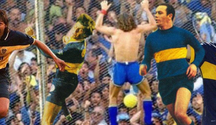 Imagen de GRANDES GOLES DE EXTRANJEROS DE BOCA EN EL SUPERCLÁSICO