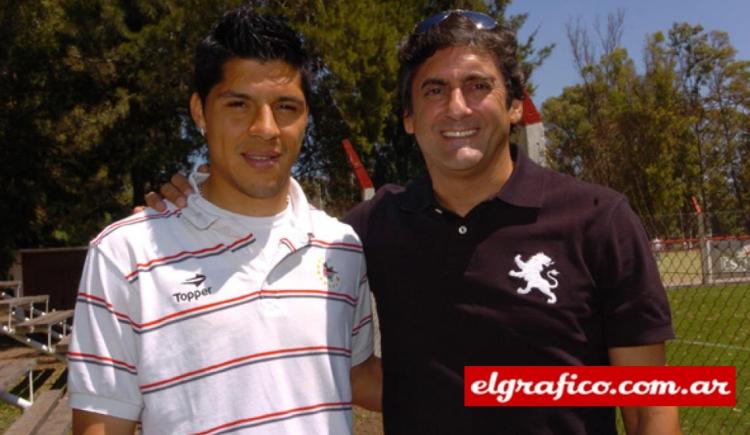 Imagen de 2010. Pérez: "Mi viejo es fana de River y me puso Enzo por Francescoli"