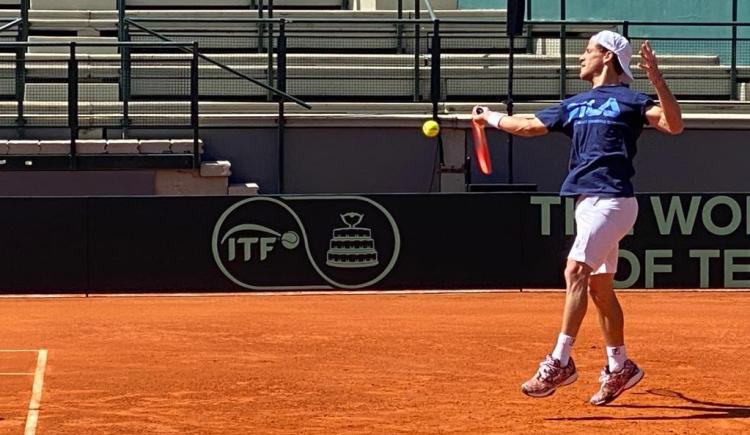 Imagen de COPA DAVIS: ARGENTINA COMENZÓ CON LOS ENTRENAMIENTOS OFICIALES EN EL BUENOS AIRES