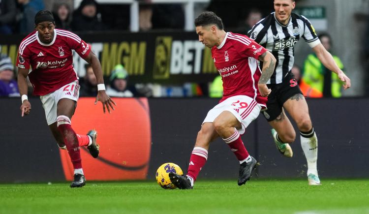 Imagen de Gonzalo Montiel fue titular en el triunfazo de Nottingham Forest