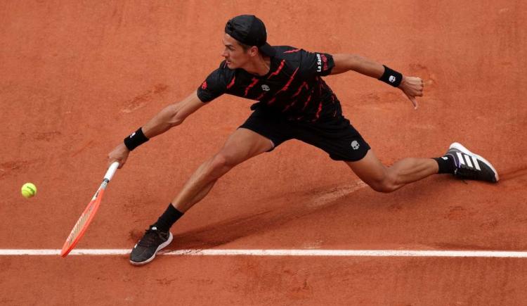 Imagen de FEDERICO CORIA, ELIMINADO DE ROLAND GARROS