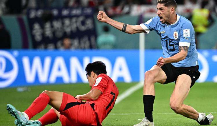 Imagen de Federico Valverde y el quite que se festejó como un gol