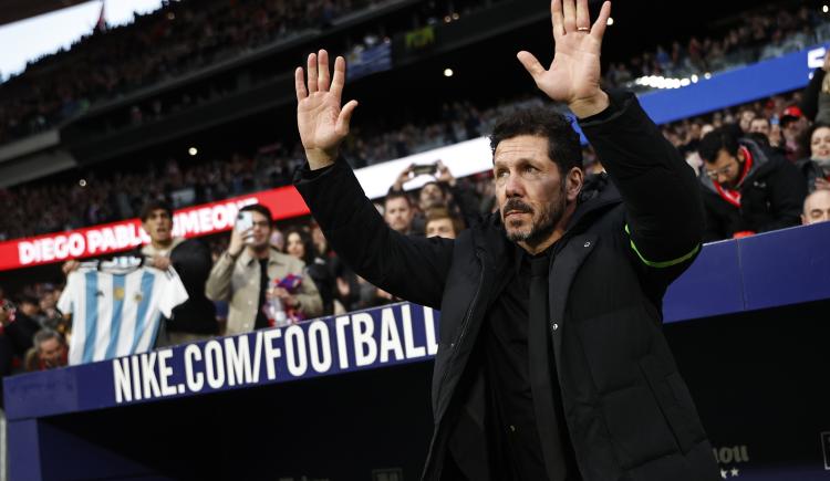 Imagen de Diego Simeone celebró sus 500 partidos en Liga con victoria