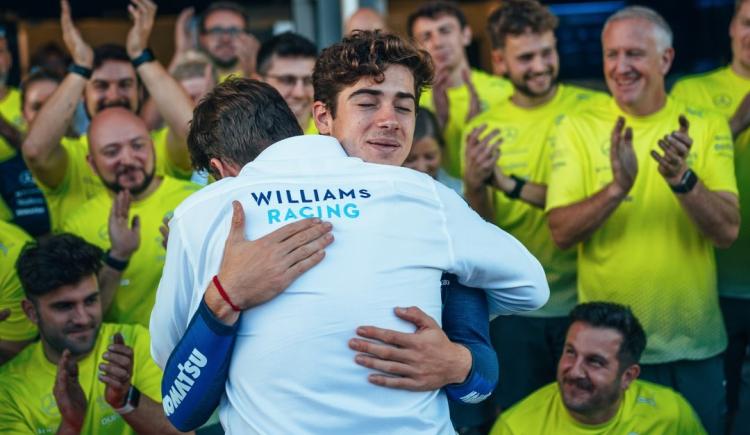 Imagen de Colapinto: la despedida de Williams y James Vowles para el que consideran un hijo